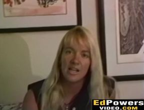 Blonde and brunette whores Anisa and Diva fuck each other with strap-on