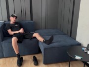 Guy jerked off and CUM in Nike Air Max Plus TN