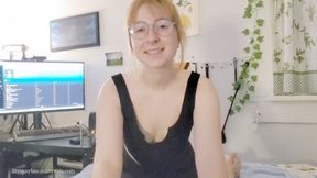 Boy-Girl Glasses Blowjob
