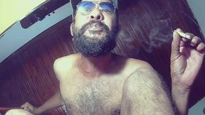 Smoker Jockstrap Foot Fetish