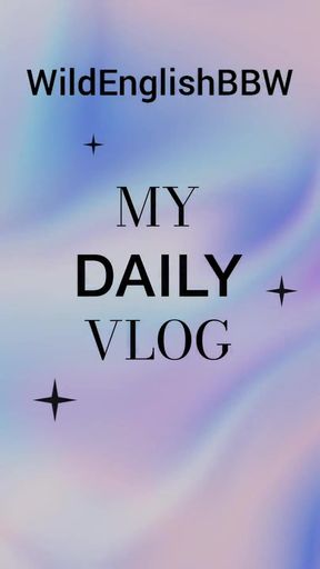 WildEnglishBBW solo pleasuring my pink wet pussy