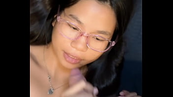 18yo Thai teen fucked from behind by a big white cock