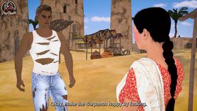 Gaon Ki Bhabhi Becomes Everyone's Slut - From Truck Ride to Full Gaand Maar