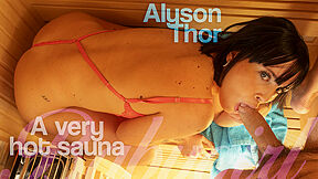 Alyson Thor - A Very Hot Sauna - I