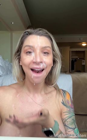 Cum in mouth Mathema-kitten Cum Amateur Facial Cumshot