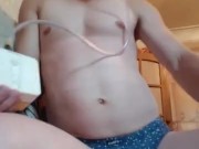 Gulping gastric tube, and bloated