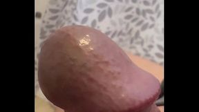 GLANDE EXCITADO CON LA CABEZA INCHADA