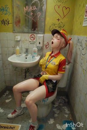 Hot Fast Food Girl, Ready for Fun