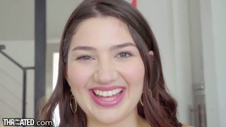 Throated - Slutty Alyx Star Loves To Slobber, Lick &amp; Nibble