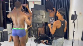 Behind the Scenes All Black Men Party Part 1
