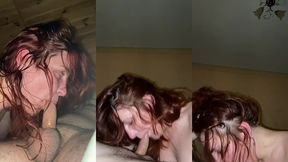 facefuck blowjob and doggy fucking