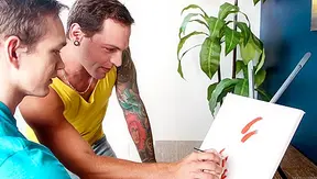Jackson Traynor Gets Fully Impaled by Ripped Neighbor Eddie Danger – Bareback Action 18+