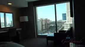 Kenzie wakes up all rested up and ready for more hot cum