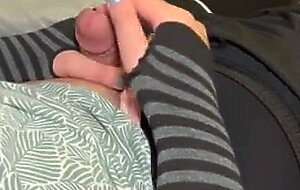 Your femboy girlfriend sends you this after he works out