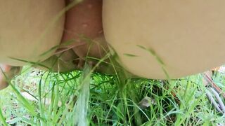 Pee inside a Outside Park