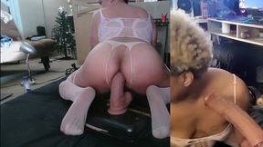 Happy Fuck Me Day: Bee's Valentine's Spit Roast