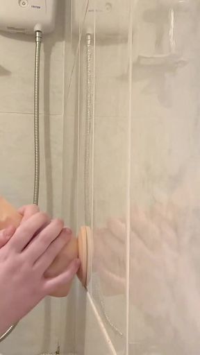 BBW Messy Fun with Dildo