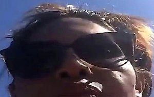 Nurse bettyflashes boobs in the park