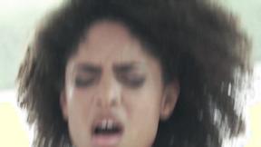 ”Stunning black Luna Corazon missionary butt drilled after BJ”