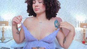 I take off my panties and slide your black cock deep inside me…