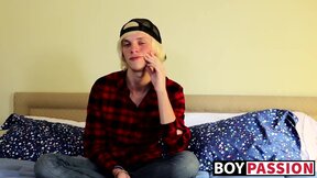 Heavy twink meat ends up getting attention after interview