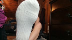 sock humping foot face pov joi