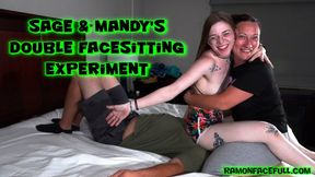 Sage and Mandy's Double Facesitting Experiment!