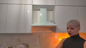 Batman Slaps Gothic Ruslana In Ass And She Punish His Balls - Pink Stockings - Full