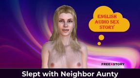 Sex with Neighbor Aunty - English Audio Sex Story