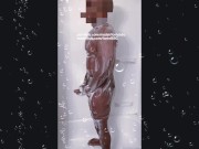 Shower Show Preview. Getting this dick hard in the shower.