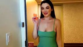 Sperm decorated teen pov