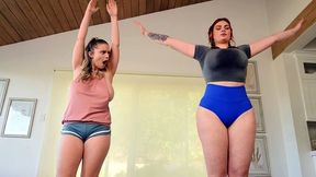 Busty Babes Codi Vore and Abigaiil Morris Get Nailed Hard in HD XXX Free Video.