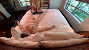 1980's Workout Video - in Gym and Bedroom