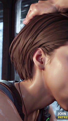 3D Animation : Resident Evil - Jill Valentine Blowjob Doggystyle Fucked Uncensored Hentai   Clip 1