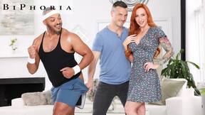 ”Fiery MILF Enjoys Hubby’s Prick & Neighbor’s Huge Dick”