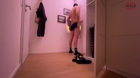 Naked Summer Gloryhole Cumshot
