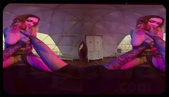 Curvy Blonde Milf Manuela Ferrari VR POV Blowjob HD video