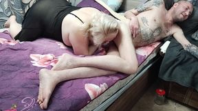 deep blowjob from mother-in-law