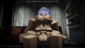 Hot milf Cantarella comes from next door to take me to heaven | Short Ver. (Session 34)