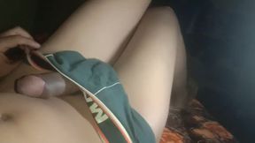 Full night masterbation with cum