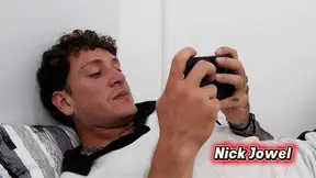 Asian nurse Karen Sleent relieves her gamer patient's pain by fucking him.