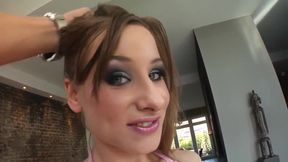 My Now Adult Lover with Small Breasts and Brown Hair Is Penetrated in the Pussy