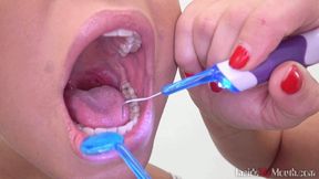 Inside My Mouth - Ornella Morgan - mouth tour and dental check-up (HD)