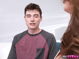 Kat Marie’s Biggest Melons Bounced as Stepsons Spit Roast Her!
