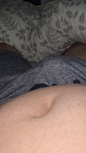Step mom hand slip under step son underwear touching his dick in erection