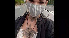 sabrina prezotte dando uma voltinha em uma das ruas de prostituicao da barra funda em sp...