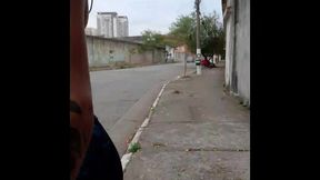 sabrina prezotte dando uma voltinha em uma das ruas de prostituicao da barra funda em sp...