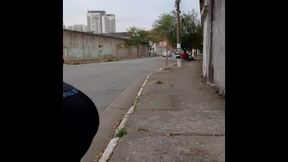 sabrina prezotte dando uma voltinha em uma das ruas de prostituicao da barra funda em sp...