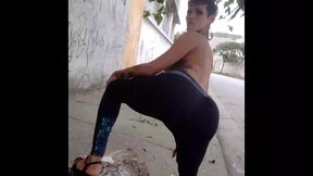 sabrina prezotte dando uma voltinha em uma das ruas de prostituicao da barra funda em sp...