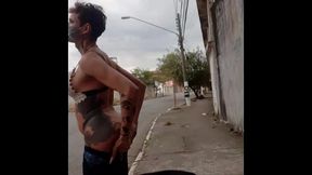 sabrina prezotte dando uma voltinha em uma das ruas de prostituicao da barra funda em sp...